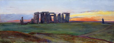 Stonehenge door John William Inchbold