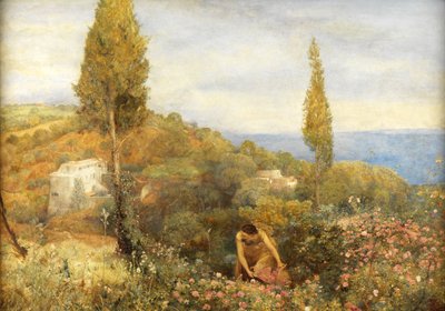Rozen, Asphodel en Cipres - Algerije door John William North