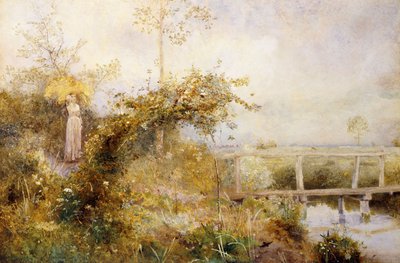 De terugkeer van het oogstveld door John William North