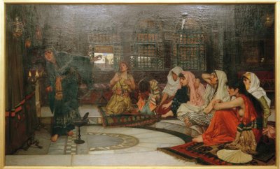 Het raadplegen van het orakel door John William Waterhouse