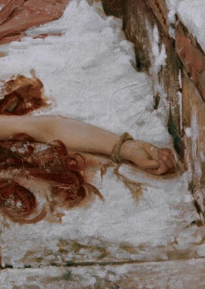 Heilige Eulalia door John William Waterhouse