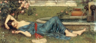 Zoete Zomer door John William Waterhouse
