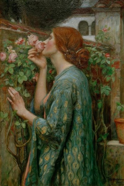 De ziel van de roos door John William Waterhouse