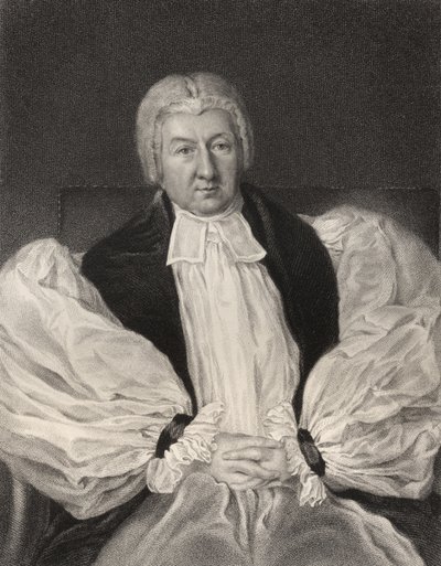 Herbert Marsh, Lord Bishop van Peterborough, gegraveerd door John Cochran, uit 
