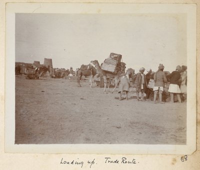 Razavi Khorasan Provincie, Iran, ca. 1908 (zw/w foto) door John Williams Watson