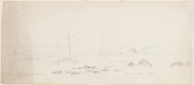Een storm uit het oosten doorstaan, Mossmans Hole-Oldang door John Wilson Carmichael