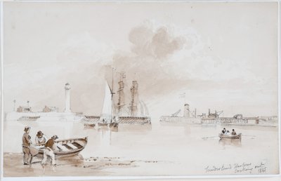 Sunderland Haven Uitzicht door John Wilson Carmichael