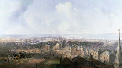 West Hartlepool in het Jaar 1859 door John Wilson Carmichael