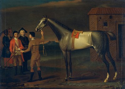 Lamprey, een renpaard door John Wooton