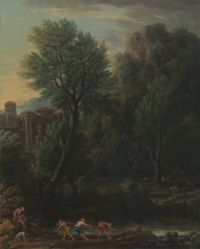Klassiek landschap door John Wootton