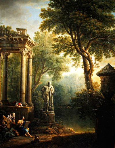 Klassiek landschap door John Wootton