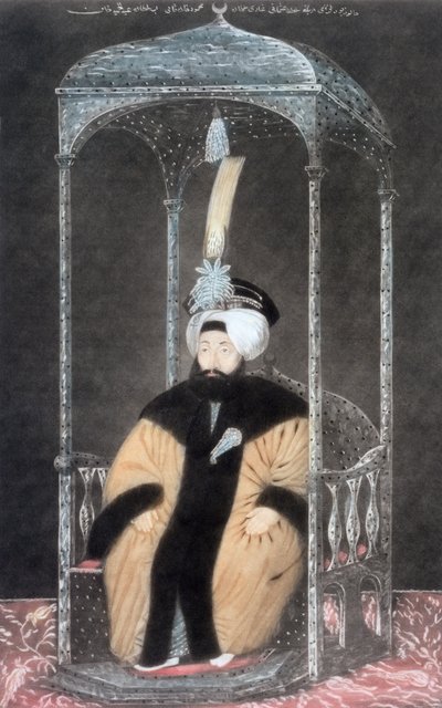 Mahmud II, Ottomaanse keizer, 1808 door John Young