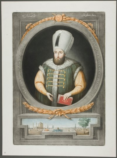 Mustapha Kahn, uit Portretten van de keizers van Turkije door John Young