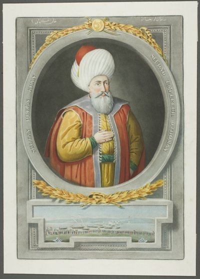 Orkan Kahn, uit Portretten van de keizers van Turkije door John Young
