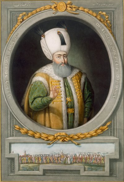 Sultan Suleiman Khan I door John Young