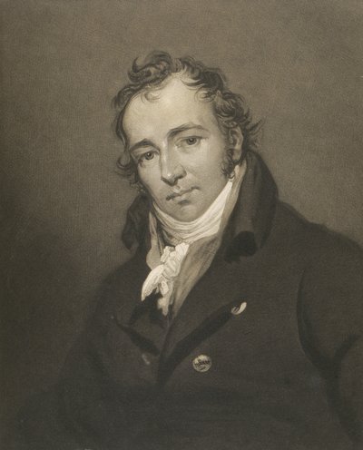 Portret van James Ward (1769-1859) gegraveerd door James Ward door John after Jackson