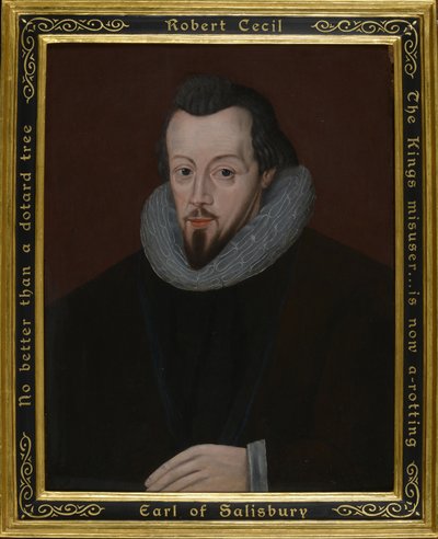 Robert Cecil, 1e Graaf van Salisbury door John de Critz