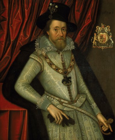 James I (1566-1625), ca. 1610 door John de the Elder Critz