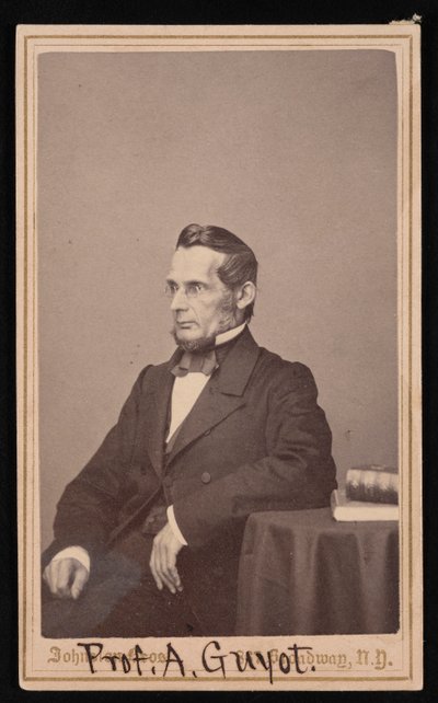Portret van Arnold Henry Guyot door Johnston Bros