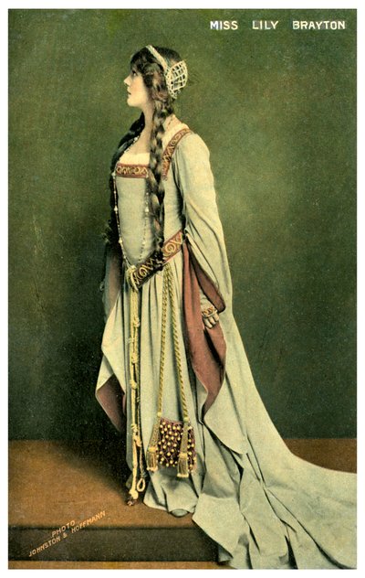 Lily Brayton, Britse actrice door Johnston and Hoffman