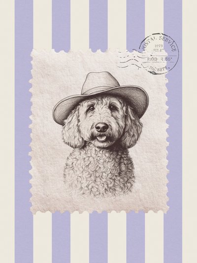 Cowboy-krabbelstempel door Jolly and Dash