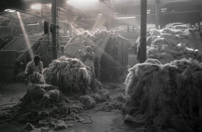 Jutefabriek, Kolkata, India, 2017 (foto) door Jon Nicholson