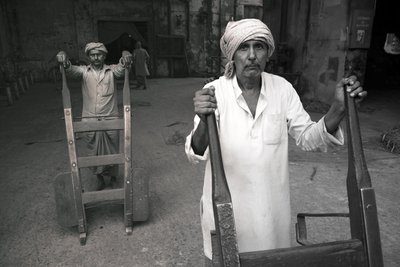 Jutefabriek, Kolkata, India, 2017 (foto) door Jon Nicholson