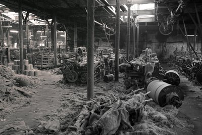 Jutefabriek, Kolkata, India, 2017 (foto) door Jon Nicholson