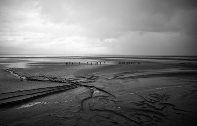 Op weg naar Mont St Michel, 2022 (foto) door Jon Nicholson