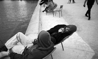 Parijs in de lente, 2022 (foto) door Jon Nicholson