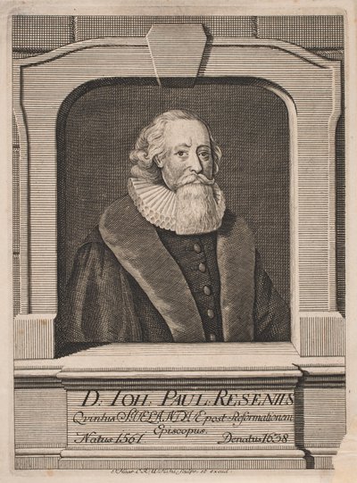Bisschop Hans Poulsen Resen door Jonas Haas