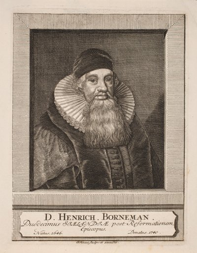 Bisschop Henrik Bornemann door Jonas Haas