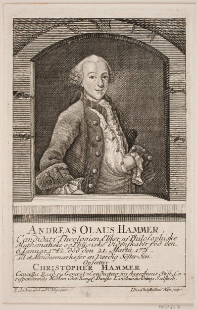 Deens:  Andreas Olaus Hammer door Jonas Haas
