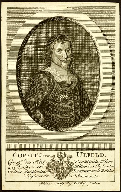 Portret van Corfitz Ulfeldt door Jonas Haas