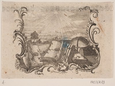 Vignet "Juridisch Collegium" door Jonas Haas
