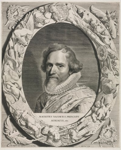 Maurits van Nassau door Jonas Suyderhoef