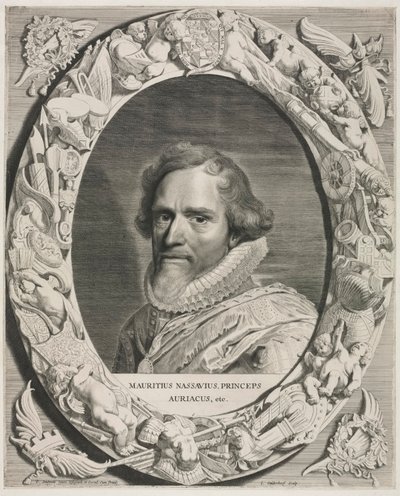 Maurits van Nassau door Jonas Suyderhoef