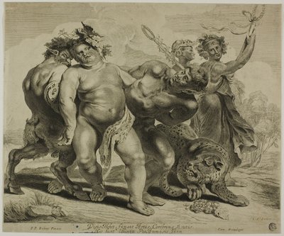 Triomf van Bacchus door Jonas Suyderhoef