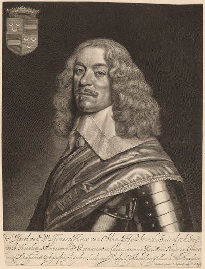 Jacob van Wassenaer van Obdam door Jonas Suyderhoff after Gerrit van Honthorst