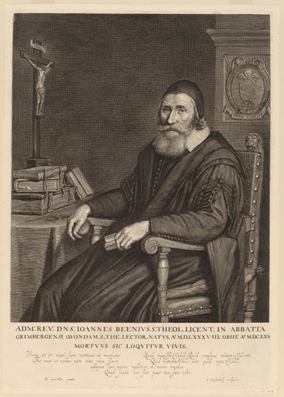 Johannes Been door Jonas Suyderhoff after Hendrik Cornelisz van Vliet
