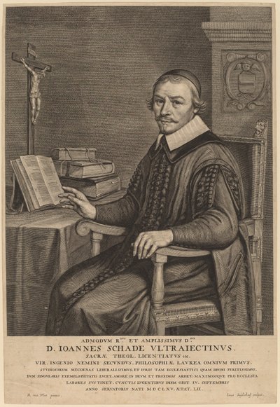 Johannes Schade door Jonas Suyderhoff after Hendrik Cornelisz van Vliet