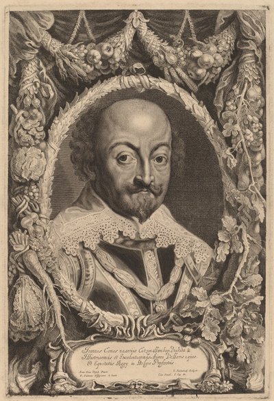 John, Graaf van Nassau door Jonas Suyderhoff and Pieter Claesz Soutman after Sir Anthony van Dyck