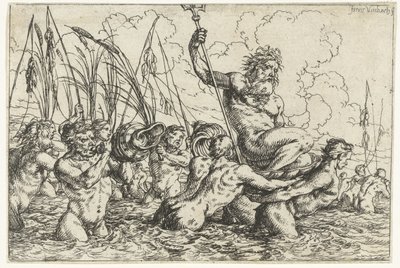 Triomf van Neptunus door Jonas Umbach