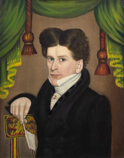 Man met een pen door Jonas Welch Holman