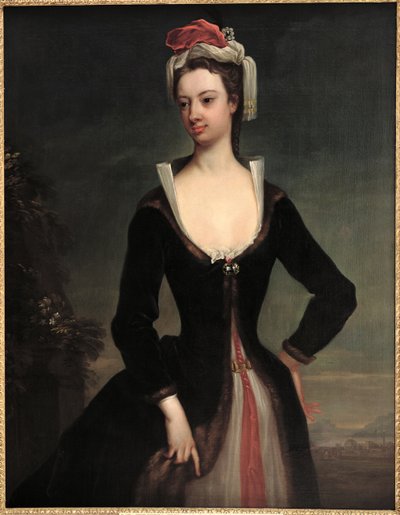 Lady Mary Wortley Montagu door Jonathan Richardson