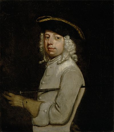 Portret van de kunstenaar door Jonathan the Elder (after) Richardson