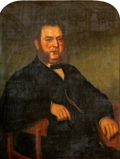 Portret van George Haynes door Jonathon Pratt