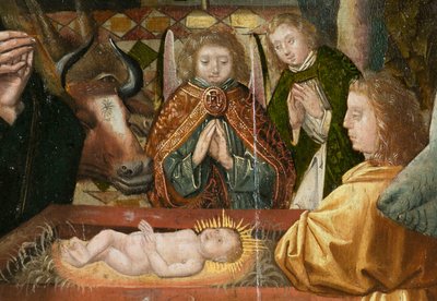 Drieluik van Bethlehem door Joos van (attr. to) Cleve