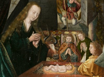 Drieluik van Bethlehem door Joos van (attr. to) Cleve