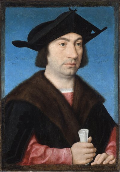 Portret van Stefano Raggio door Joos van Cleve